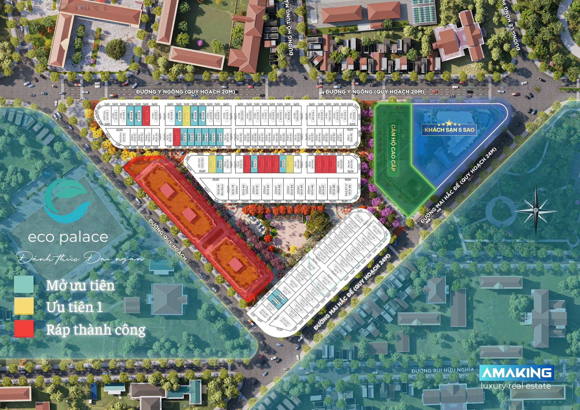 Bản đồ dự án Eco Palace